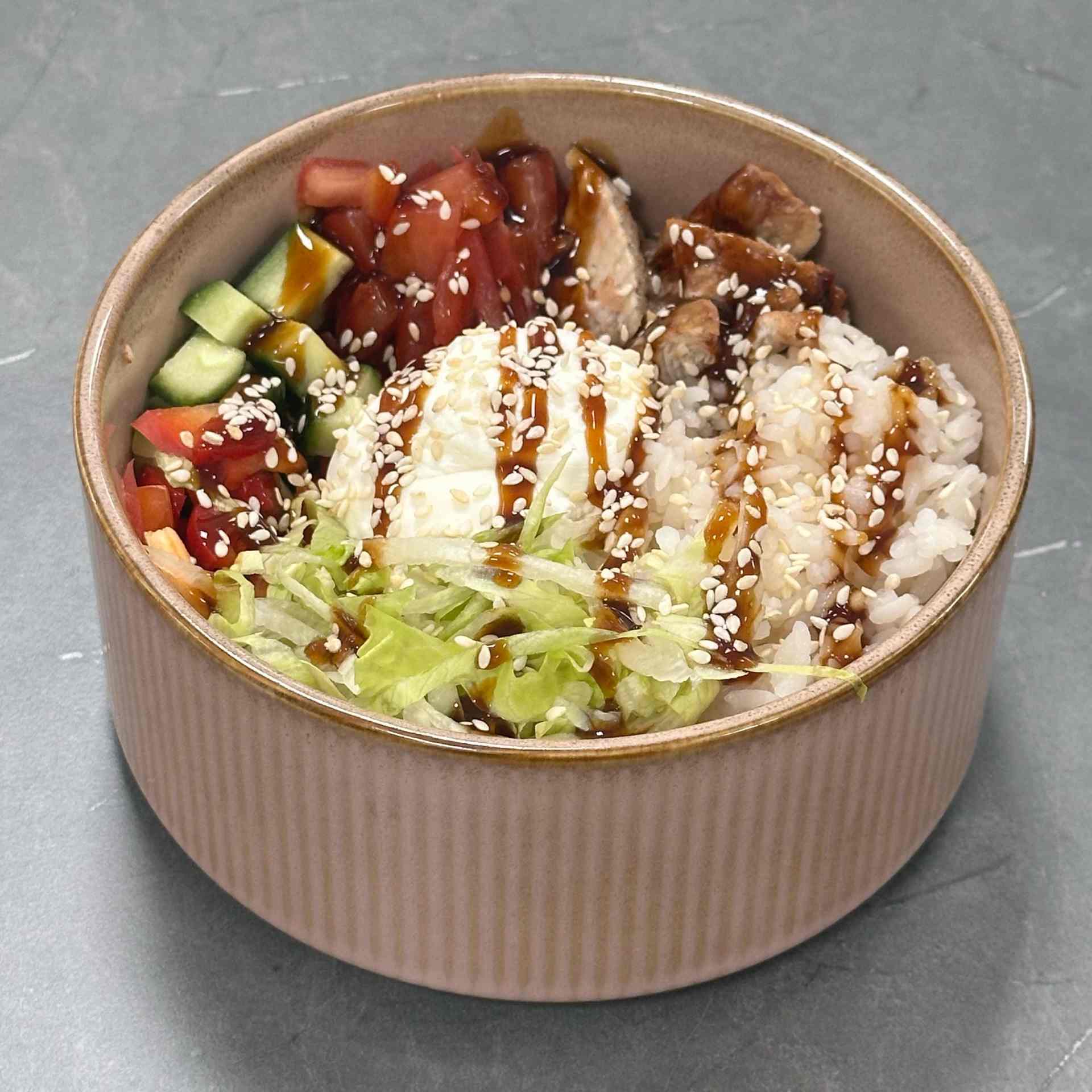 Фото Боул с угрём